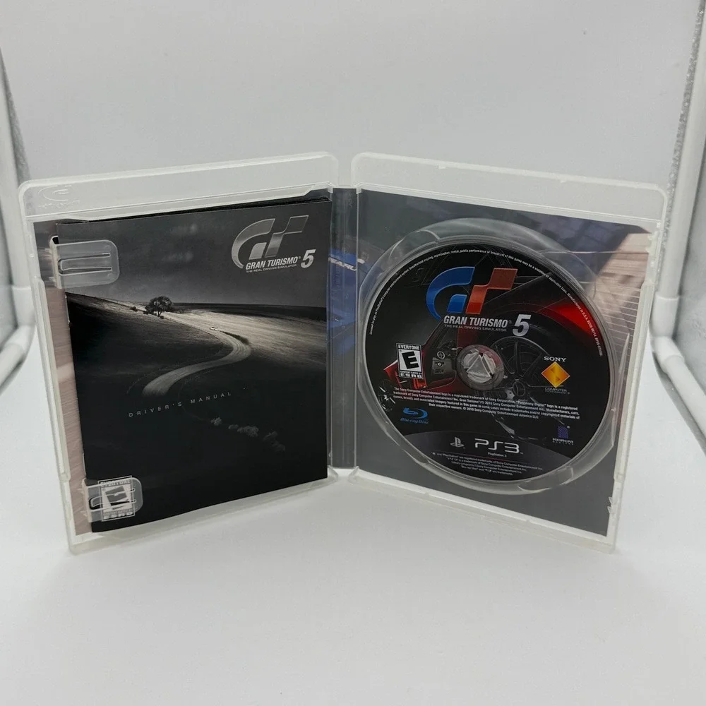 Gran Turismo 5 Sony PlayStation 3 PS3 Racing Simulator Game CIB BCUS-98114